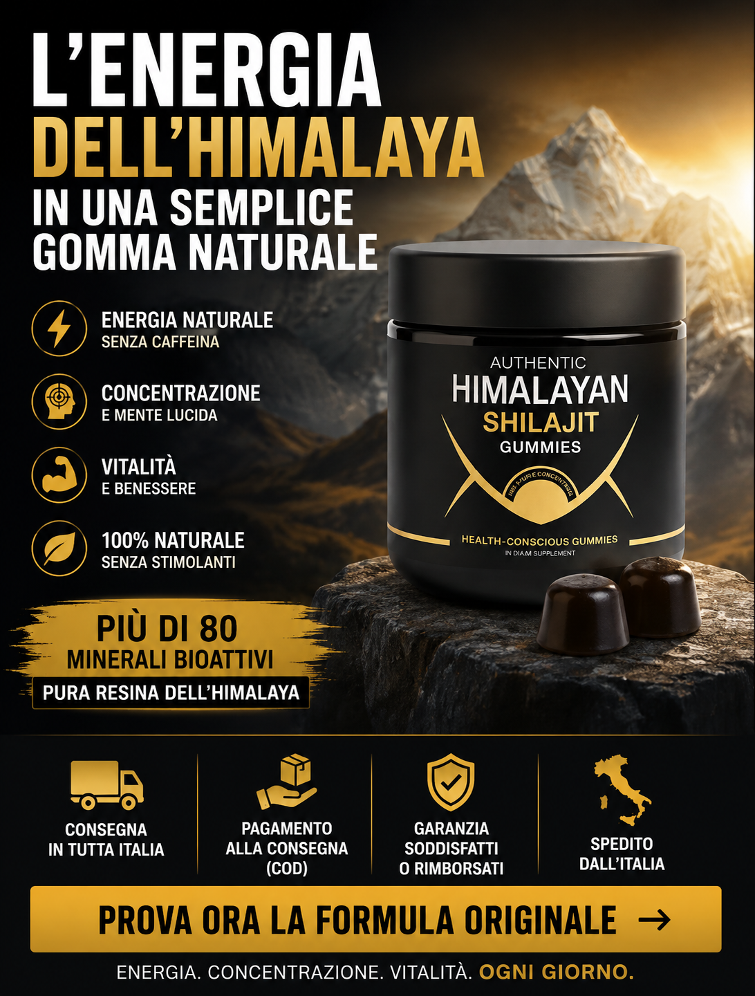 Shilajit Gummies Mineral IT 30 gummies